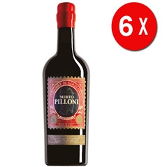 6 BOTTIGLIE di Mirto rosso Pilloni