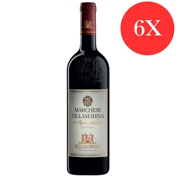 6 BOTTIGLIE di Marchese di Villamarina - Alghero DOC
