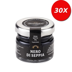 30 VASETTI di Nero di seppia sterilizzato