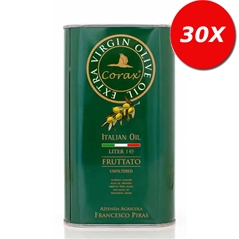 30 LATTINE di Olio extravergine d´oliva Corax Fruttato
