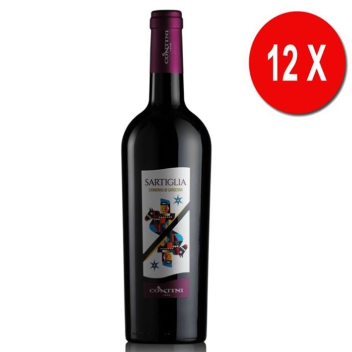 12 BOTTIGLIE di SARTIGLIA - Cannonau di Sardegna DOC