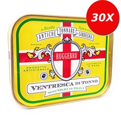 30 LATTINE di VENTRESCA di Tonno sott´olio di oliva